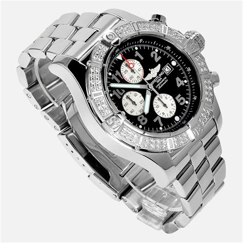 breitling super avenger bezel spring|Breitling super avenger for sale.